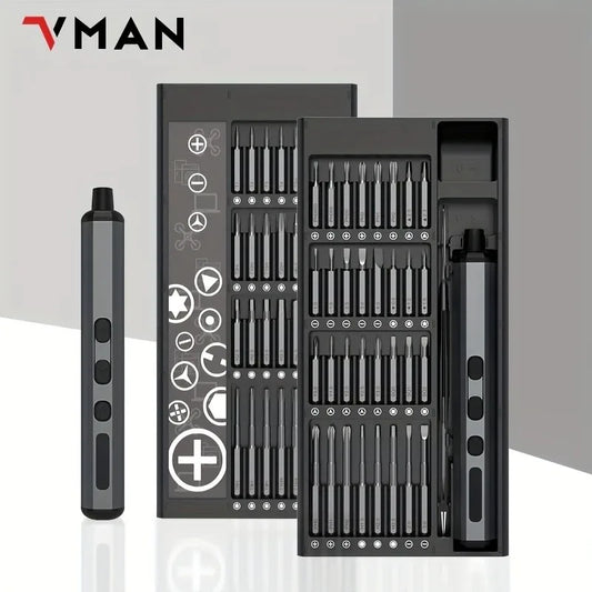 Vman Tools 68 in 1 Electric Screwdriver Set